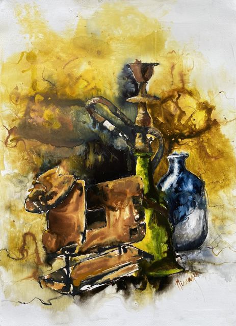 Still Life (Wooden Cow)